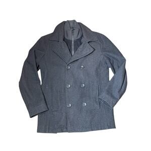 American Rag Men’s Medium Gray Wool Blend Pea Coat